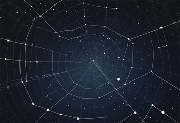black and white background with stars