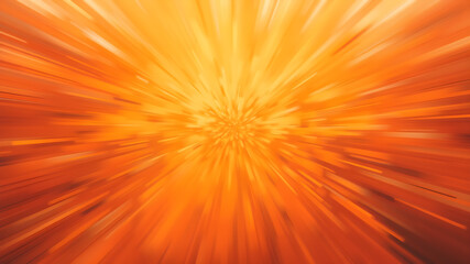 Wall Mural - blurred orange zoom background. generative ai