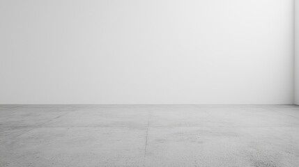 Wall Mural - empty modern concrete room interior design