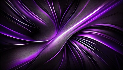 Wall Mural - glowing abstract black and purple background