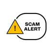 © Fahad Ayub - Scam alert warning sign with exclamation mark