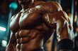 © Tetiana - Perfect for bodybuilding, strength training, and fitness lifestyle imagery, generative AI