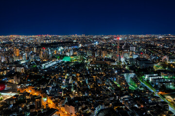 Wall Mural - 東京都 恵比寿ガーデンプレイスタワーからの夜景 南側