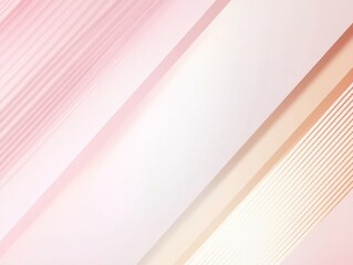 Wall Mural - Abstract Pastel Pink and Peach Diagonal Lines Background