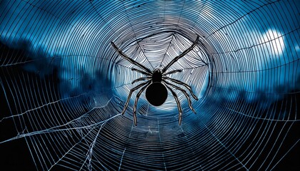spider in the web