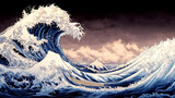 Powerful Ocean Wave