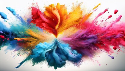 Wall Mural - abstract watercolor background