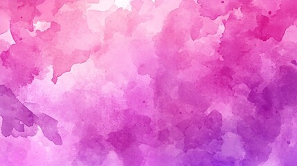 Wall Mural - a vibrant watercolor background in shades of pink and purple, creating a dreamy and artistic atmosph