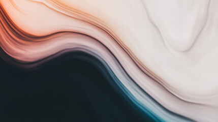 Wall Mural - vibrant rainbow gradient waves flowing smoothly in a dynamic display of color and texture across a s