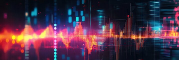 Wall Mural - abstract background for finance business website banner