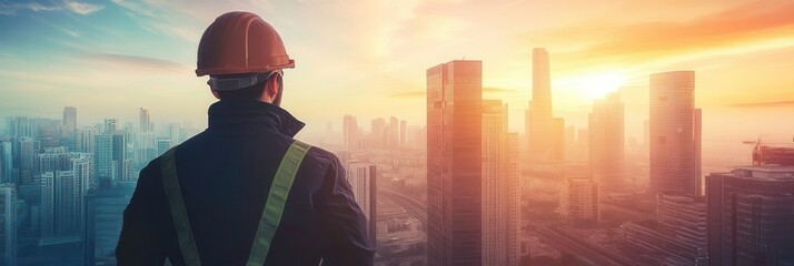 Wall Mural - civil engineer concept banner