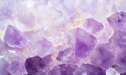 Wall Mural - amethyst stone background-generative ai