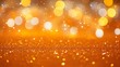 © Khalid - A vibrant orange glitter background with sparkling yellow and white bokeh lights, evoking energy and creativity in a festive display