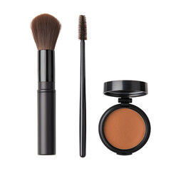 Makeup Brushes and Compact Powder Set | Beauty Tools, Cosmetic Essentials