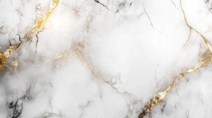 Wall Mural - Polished marble texture featuring elegant gold and grey veins ideal for upscale kitchen and bathroom applications in high resolution.