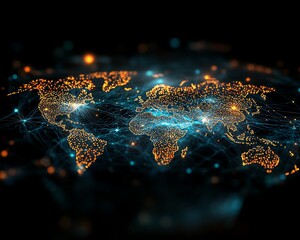 Aufkleber - A dynamic concept of global communication network