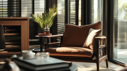 Wall Mural - Craft a luxury lifestyle website using a sophisticated mocha palette Include clear call-to-action buttons and customer reviews that reflect the brand\u2019s balance of exclusivity and warmth