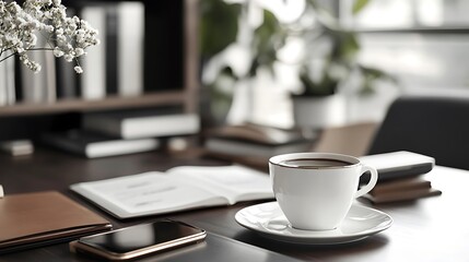 Wall Mural - Design an upscale website for a luxury brand with a sophisticated mocha color scheme Use impactful call-to-action buttons and include testimonials that highlight the brand\u2019s exclusive yet