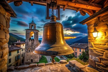 Holy sonaglio bells echo ancient faith in Orthodox ceremonies, symbolizing devotion within Greece, Russia, Serbia, and Romania's Byzantine traditions.