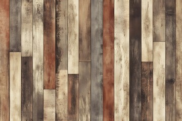 Rustic reclaimed wood planks texture background, interior design