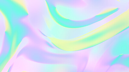 Fototapete - Colorful gradient shape blur. Blur Gradient Shape transparent PNG shape gradient Shining circle holographic blurred shape rainbow colors. Abstract design