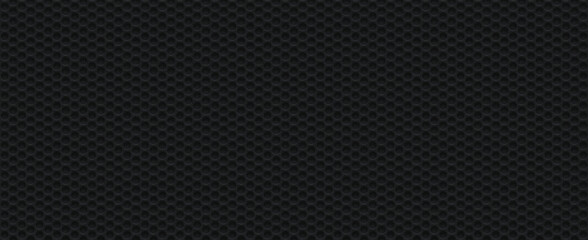 Wall Mural - abstract grainy circle honeycomb grid loudspeaker mesh background