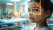 © Salsabila Ariadina - Young Girl in Hospital with Futuristic Overlay