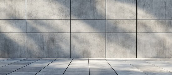 Aufkleber - Concrete block wall Gray backdrop of cement block wall. with copy space image. Place for adding text or design