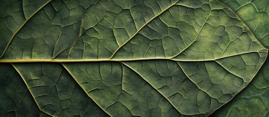 Fototapete - Pattern shaped like a leaf Part X. with copy space image. Place for adding text or design