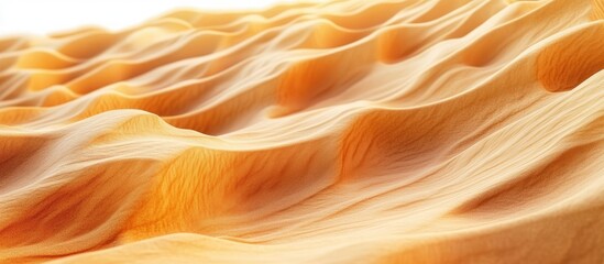Fototapete - Waves of sand in the desert. with copy space image. Place for adding text or design
