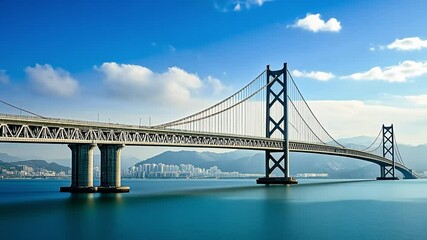 Wall Mural - engineers develop smart bridge designs that use mobile-enabled monitoring for real-time safety analy