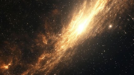 Wall Mural - a cosmic tapestry of stars and galaxies