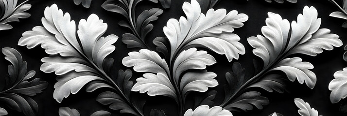 Wall Mural - Elegant 3D Floral Illustration