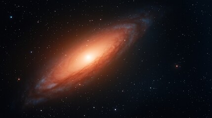 Wall Mural - distant galaxies and nebulae in the expansive universe, captivating space-themed background for cosm