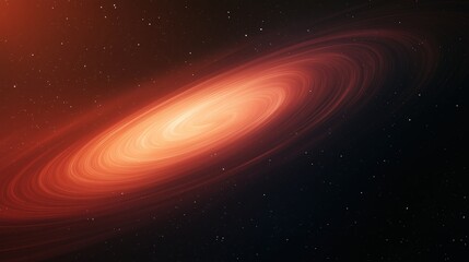 Wall Mural - star flying through space with vibrant cosmic trail for scientific films and screensavers with deep 