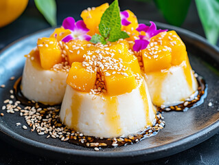 Wall Mural - Mango Dessert 