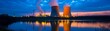 © pornthip - Industrial power plant, sustainable electricity generation and environmental impact