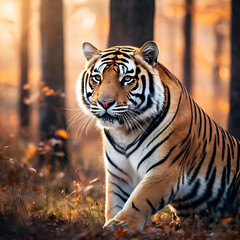 portrait of a tiger
