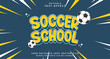 © Artzi - Editable text style effect - Soccer School text style theme.