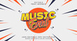 © Artzi - Editable text style effect - Music Event text style theme.
