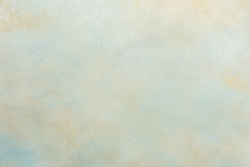 Poster - Soft blue and yellow textured abstract background, top view with ample copy space for design, top view, copy space