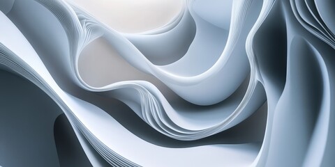A three dimensional, chaotic form with a cut out backdrop, designed for a professional or business focused context. This business background features a dynamic 3D shape.