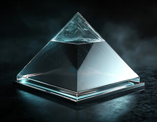 Sticker - Glass Pyramid