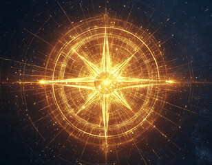 Canvas Print - Cosmic Compass