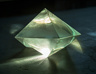 Sticker - Glass Pyramid Prism