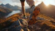 © afridwi - Trail Running Adventure: Sunset Mountain Run