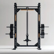 © Design Wave Ai - Gym Members Float Power Rack For Perfect Lift Lean Shape Health Weight