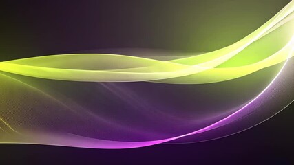 Wall Mural - abstract green and purple wave background