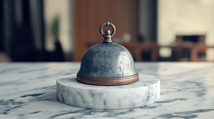 Wall Mural - Bell on Marble Countertop