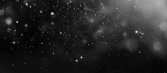Wall Mural - elegant dark grey background with sparkling lights ideal for celebration and text overlay